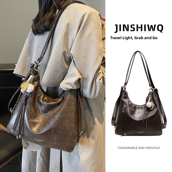 Retro Large Capacity Crossbody - Luxury Bags Tote 评论和价格