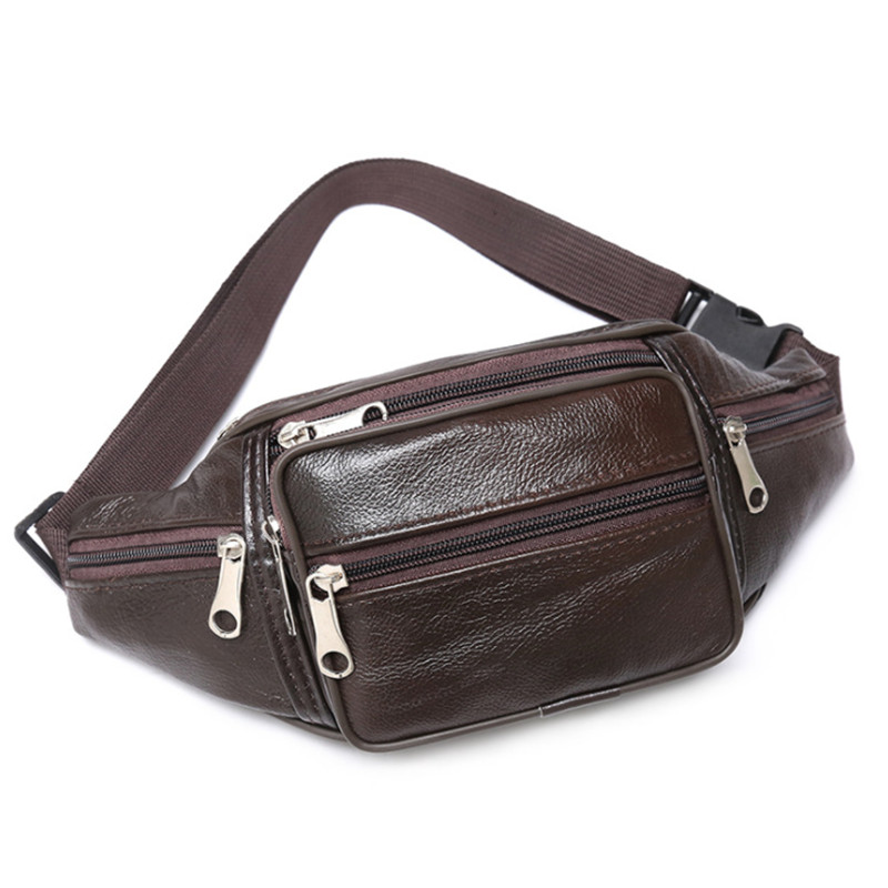 PU Leather Waist Pack Fashion  - Luxury Bags Leather 评论和价格